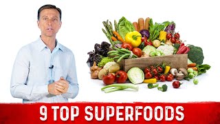 Top 9 Superfoods on the Planet – Dr Berg [upl. by Aivun920]