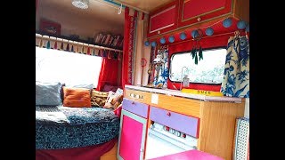 IDÉE DÉCO1  Je RELOOKE ma CARAVANE en mode GYPSY [upl. by Sirtaeb239]