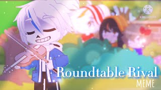 Roundtable Rival  Meme  Undertale  Gacha Club [upl. by Gerick]