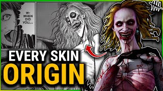 All Junji Ito Collab Skin ORIGINS  DbD [upl. by Lrae]