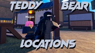 All Teddy Bear Locations in Slayers Unleashed [upl. by Jacquie]