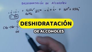 DESHIDRATACIÓN DE ALCOHOLES [upl. by Gnart351]