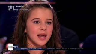 Incroyable Talent  Comment la victoire de Marina 13 ans a boulversé sa vie [upl. by Oriaj]