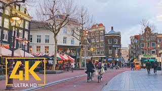 4K Amsterdam Netherlands  Urban Relax Video with City Sounds [upl. by Neville]