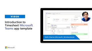 Introduction to Timesheet Microsoft Teams app template [upl. by Uchish]