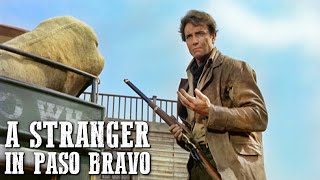 A Stranger in Paso Bravo  Entire Western Movie  Full Length  Spaghetti Western  Wild West [upl. by Germin]