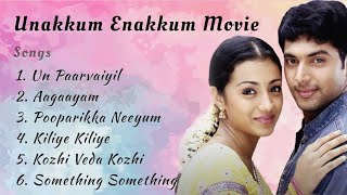 Unakkum Enakkum Songs  Jayam Ravi  Trisha [upl. by Kellen]