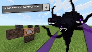 How to summon witherstorm in minecraft [upl. by Rehpotsirk]