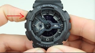 How to Change the Time on a GShock [upl. by Bannasch]