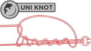 How To Tie A Uni Knot  For braid and monofilament [upl. by Abla]