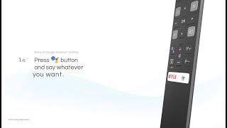 TCL Android TV  Google Assistant [upl. by Oirromed]