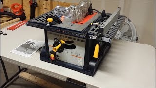 How to SetUp Your Harbor Freight Table Saw [upl. by Rider]