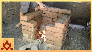 Primitive Technology Fired Clay Bricks [upl. by Lorrad513]