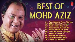 Mohammed Aziz Old is Gold Bollywood Songs Collection [upl. by Ecirtaemed]