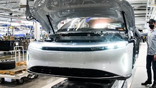 Inside Lucid Motors’ new electric vehicle factory in Casa Grande Arizona [upl. by Myrah]