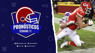 Pronósticos Semana 11 NFL 2024 [upl. by Tommi4]