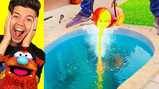 INSANE LAVA vs Everyday Objects EXPERIMENTS [upl. by Alana]