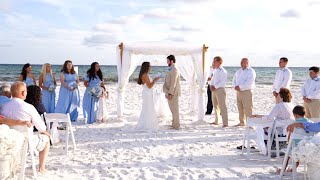 Destin Florida Beach Wedding  Dakota amp Payton Destination Wedding [upl. by Prince738]