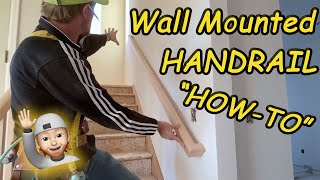 How to Install Wall Mounted Handrail 3 CODE Requirements explained [upl. by Denten669]