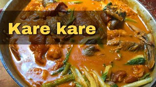 Kare kare  filipino food [upl. by Naltiac996]