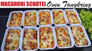 IDE JUALAN  MACARONI SCHOTEL OVEN TANGKRING vs OVEN LISTRIK [upl. by Kronick]