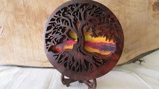 Tree of Life  Scroll Saw Art [upl. by Gherardo]