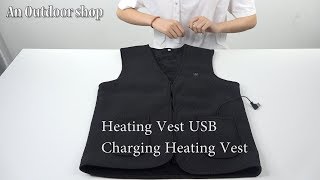 Heating Vest USB Charging Heating Vest [upl. by Lorilyn]