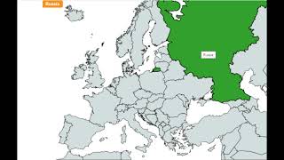 Countries in Europe Song [upl. by Nayar259]