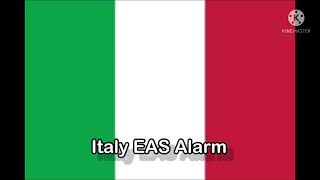 Italy EAS Alarm [upl. by Adnaloy]