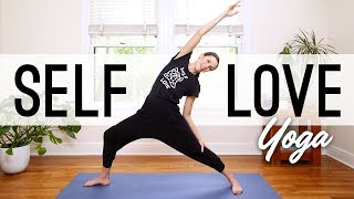 Self Love Yoga  Full Class  Yoga With Adriene [upl. by Ahders]