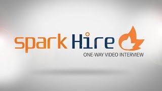 What is a OneWay Video Interview presented by Spark Hire [upl. by Hnad]