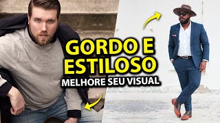 MODA MASCULINA PLUS SIZE Dicas de Roupas para HOMENS GORDOS [upl. by Fremont]