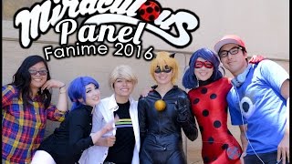 【Fanime 2016】Miraculous Ladybug Panel [upl. by Spence]