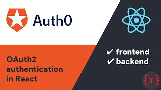 Auth0 authentication in Reactjs using OAuth2 [upl. by Brenn]