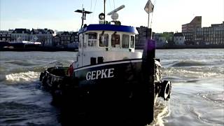 Sleepboot Gepke  Binnenvaart [upl. by Hsirap]