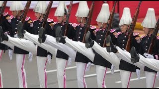 Parada Militar Argentina Chile Bolivia y México participaron en el desfile [upl. by Pasadis]