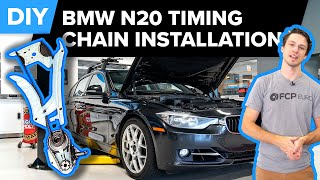 BMW N20N26 Timing Chain Installation DIY Part 2  Assembly amp Startup 328i 320i 228i 428i X1 [upl. by Greer297]