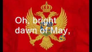 Crna Gora Montenegro National Anthem ORIGINAL with english subtitle [upl. by Ubana]