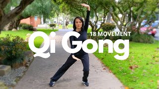 18 Breathing amp Movement Exercises Qi Gong [upl. by Moir474]