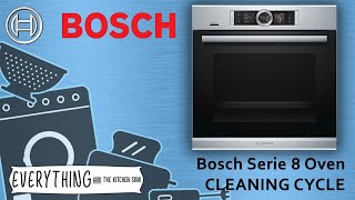 Bosch Oven Cleaning Pyrolytic cleaning cycle [upl. by Ientruoc]