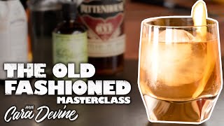 How to make a delicious Old Fashioned cocktail  Masterclass [upl. by Siramay]