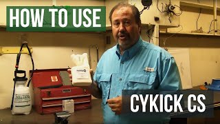 How to Use Cykick CS Insecticide for Pest Control Including Scorpions [upl. by Kcaz794]