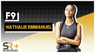 Nathalie Emmanuel Interview F9 [upl. by Ecirtemed220]