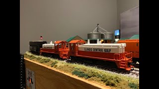 Walthers Mainline SW7 Illinois Central Gulf Operating Session [upl. by Teriann]