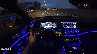 The MercedesAMG GT 63 S 2024 Test Drive at NIGHT [upl. by Anyer]