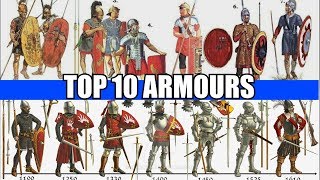 Top 10 Most Effective Armours in History PreModern [upl. by Chi524]