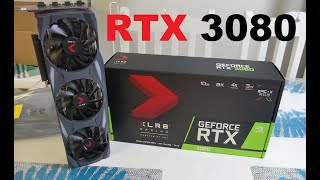 PNY RTX 3080 10GB XLR8 Unboxing 📦 [upl. by Hauhsoj539]