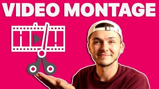 How to make a video montage online  FAST amp EASY [upl. by Jenn]