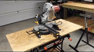 Getting The Most Out Of Your Harbor Freight Miter Saw [upl. by Coppock]