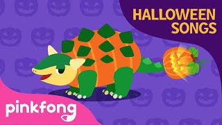 Jurassic Halloween  Dinosaur Songs  Halloween Songs  Pinkfong Songs for Children [upl. by Letsirc]